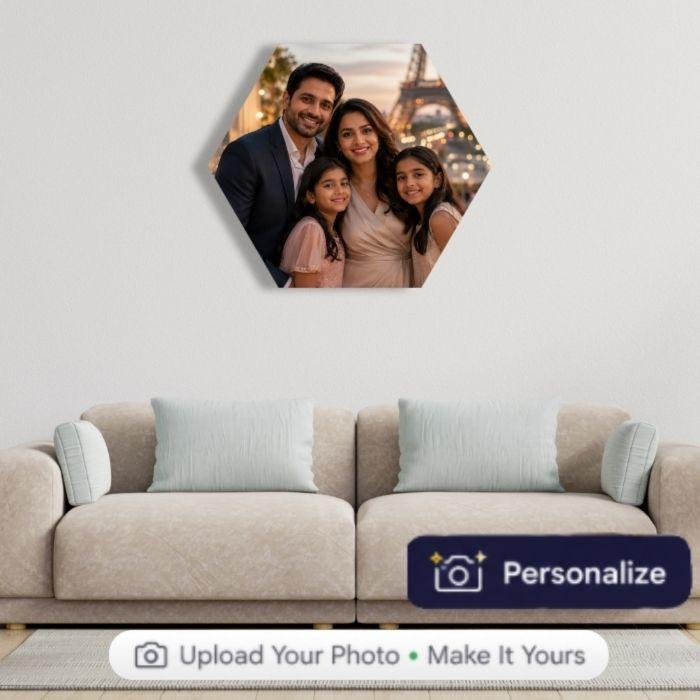 PrintDaddy Hexagon Wall Frame
