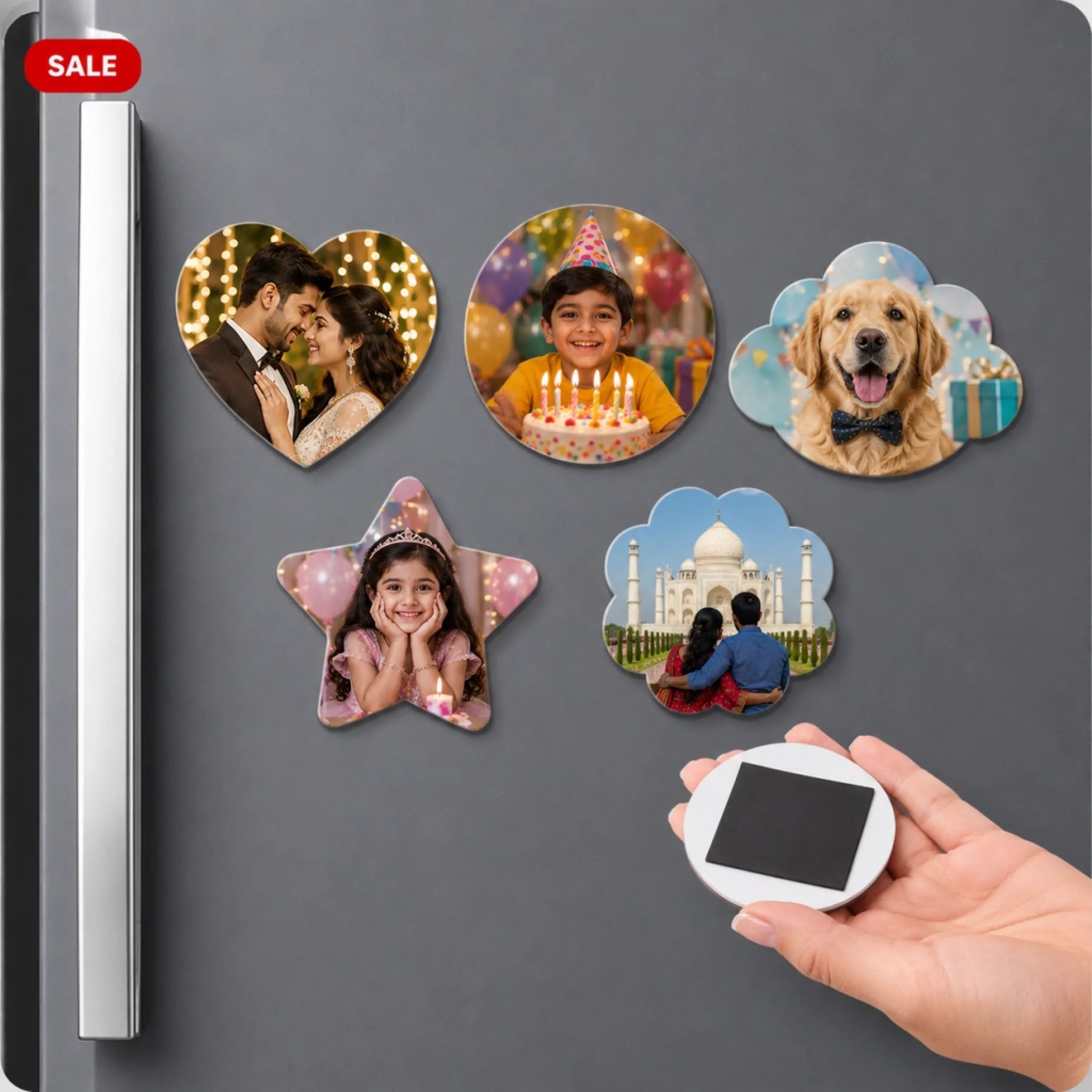 Fridge magnet with Backside1