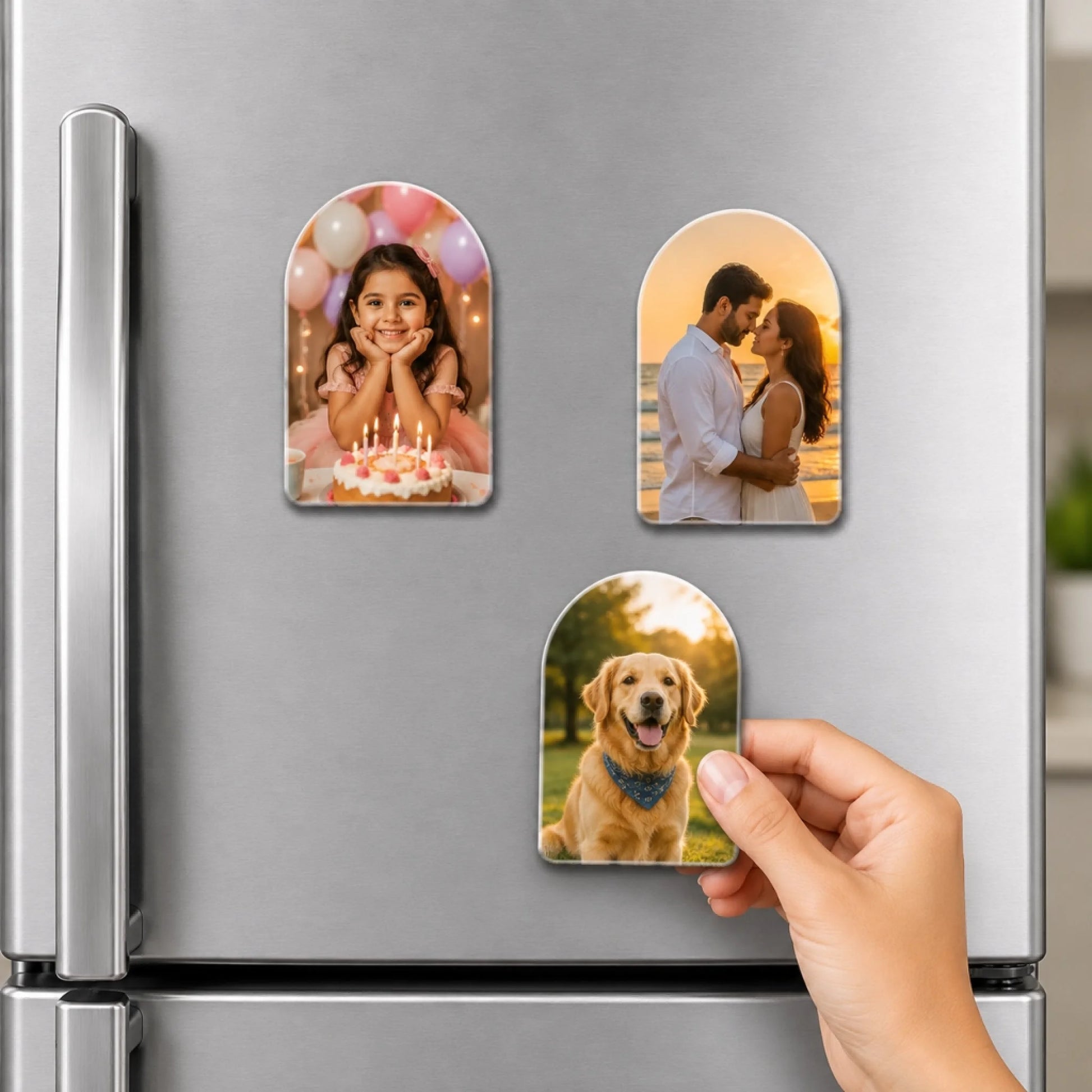 3 Arch Shape magnets