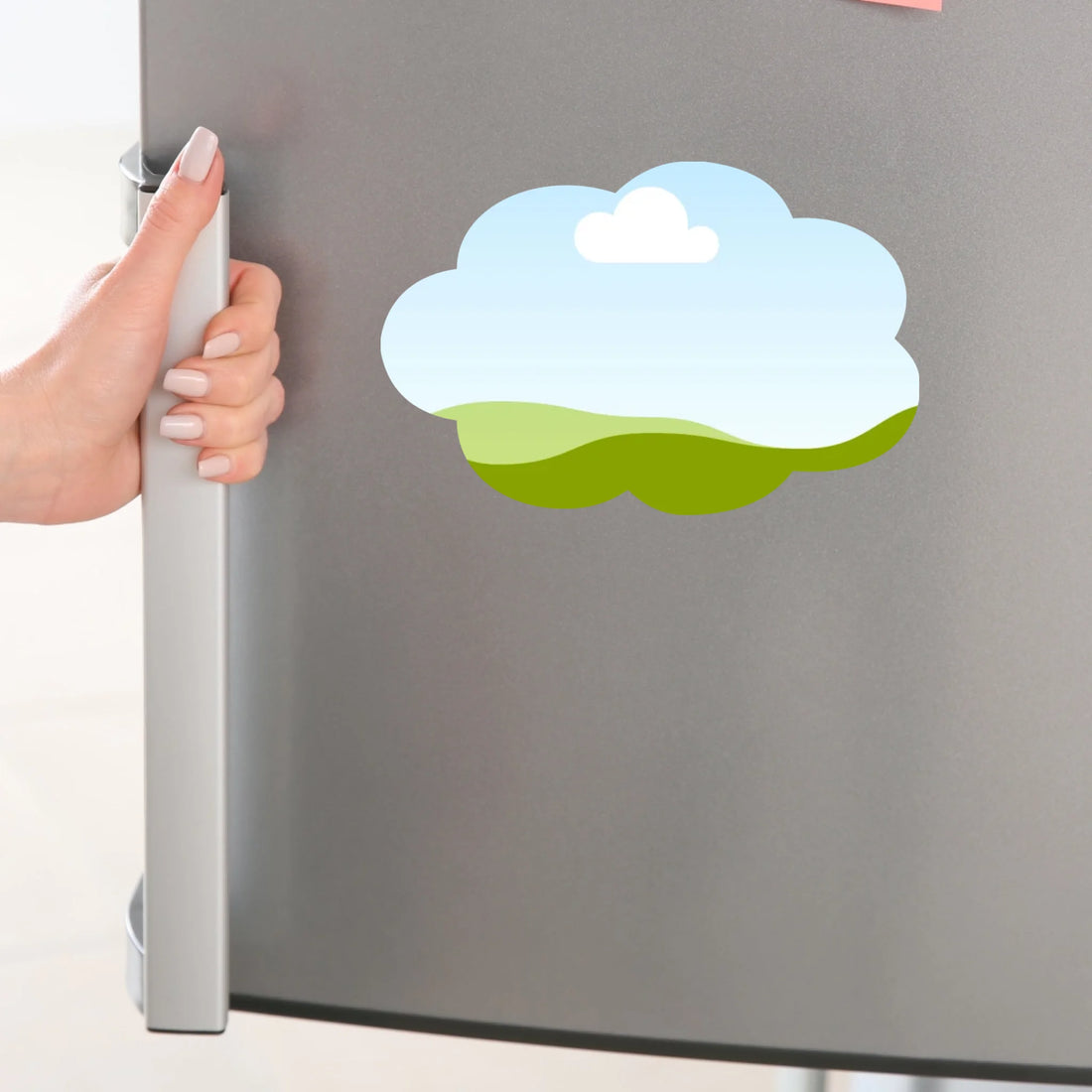 3 Cloud Shape magnets