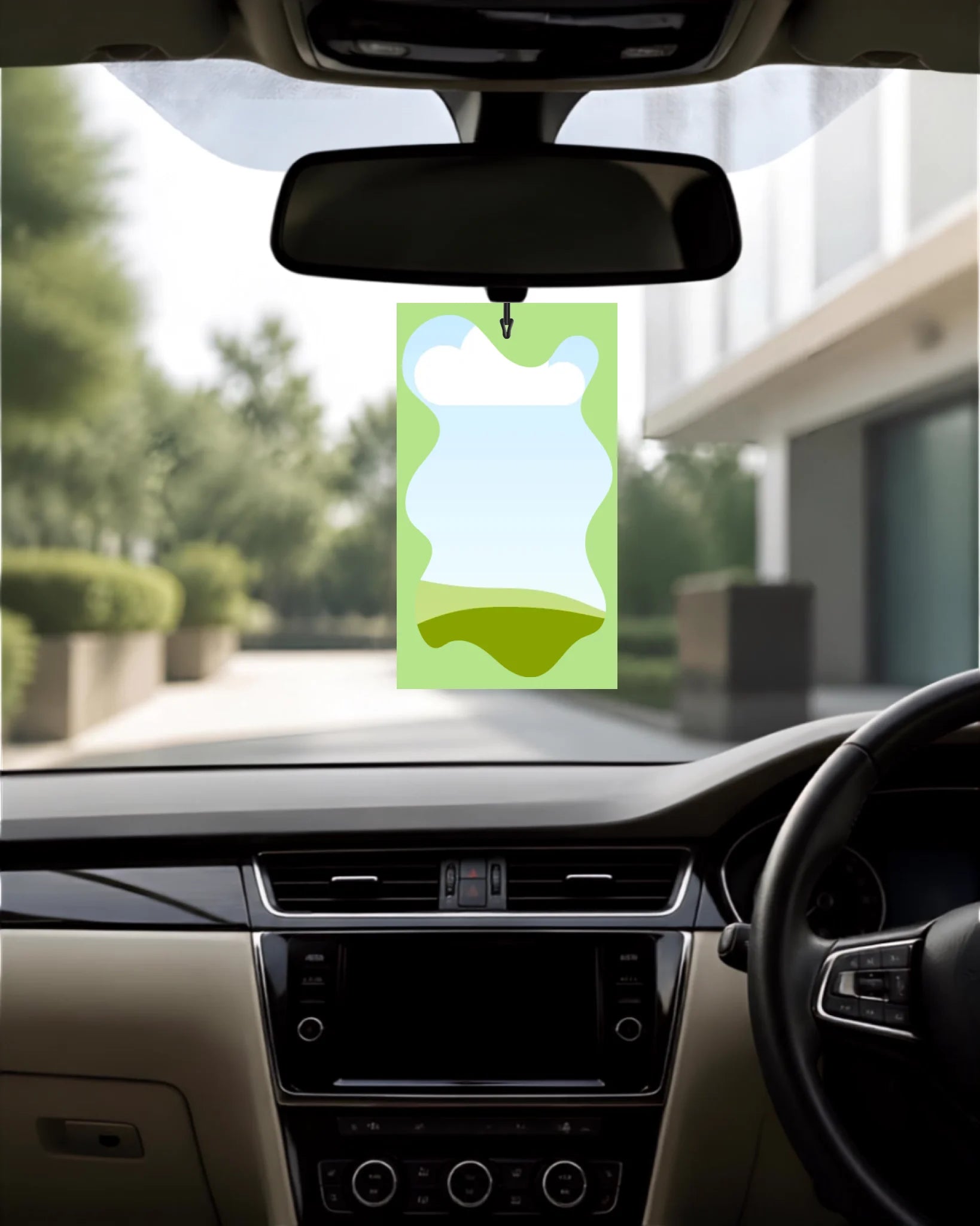 Car Hanging Mockup and Designs