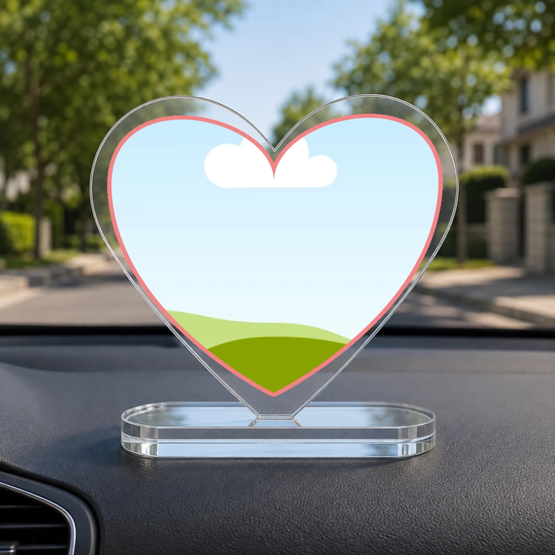 Car Decorative Mockup - Heart2