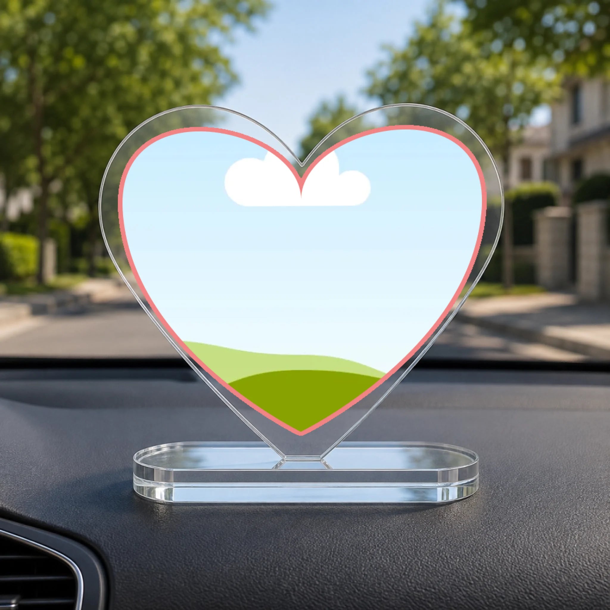 Car Decorative Mockup - Heart2