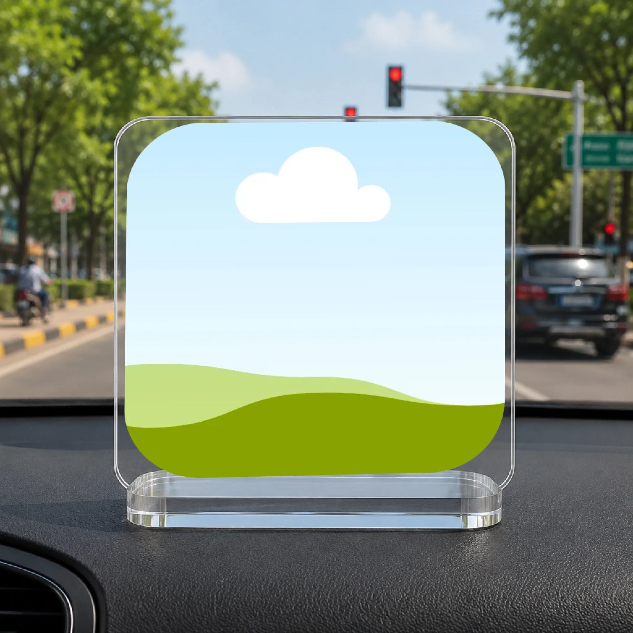 Car Decorative Mockup - Square