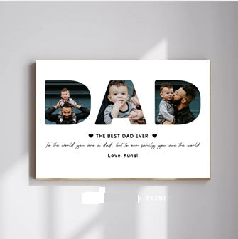 DAD Letters Collage
