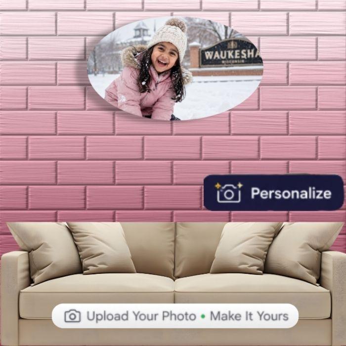 ⬭ PrintDaddy Oval Photo Frame