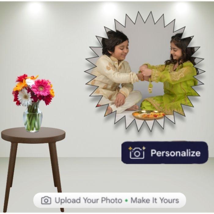 ☀️ PrintDaddy Sun Face Wall Frame